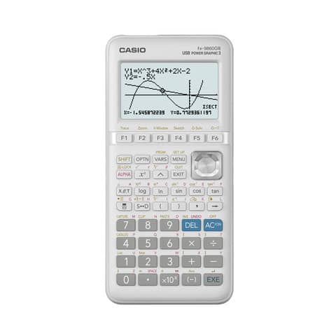 Calcolatrice grafica CASIO bianco display 216x384 pixel - FX-9860GIII-S-ET
